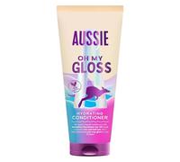Aussie Oh My Gloss Acondicionador Hidratante 200ml. Suaviza y Alisa el Pelo Seco y Apagado. Con Aceite de Nuez de Macadamia Australiana