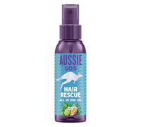 Aussie SOS Hair Rescue All In One Aceite Capilar 100ml Desenreda Y Suaviza El Pelo, Ayuda A Prevenir Las Puntas Abiertas Y Mantiene El Cabello Hidratado Durante 100 Horas. Fórmula Vegana