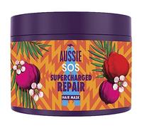Aussie SOS Mascarilla Capilar De Reparación Supercargada | Para El Pelo Que Necesita Un Rescate Urgente | Con Superalimentos Australianos |, 450ml