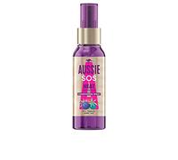 Aussie Spray Para El Cuidado Del Cabello Sos Instant Heat Saviour, Blanco, Aloe, 100 Mililitro