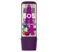 Aussie Tratamiento Intensivo Para El Cuidado Del Cabello Sos Repair 3 Minute Miracle Para Pelo Dañado, 225 Ml, Blanco, Banana, 6 Unidad