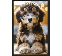 Aussiedoodle Notizbuch, Das perfekte Geschenk für Doodle Liebhaber & Fans, Buch mit Welpe, Liniert, DIN A5: Tagebuch, Journal, Taschenbuch, Kalender, ... Cover, schönes Motiv, blanko,130 S.Deko,Dogs