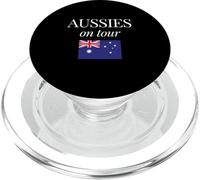 Aussies on Tour Orgullosos australianos Viajando a Eventos Deportivos PopSockets PopGrip para MagSafe