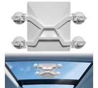 AUSSIFUR Starlink - Mini soporte de techo, mini ventosa Starlink, mini soporte de coche con adaptador para techo corredizo/ventana delantera/trasera/techo (blanco)