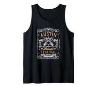 Austin Blues Festival Blues Guitar Camiseta Camiseta sin Mangas