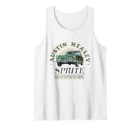 Austin-Healey Sprite Lo Mejor del automovilismo británico Retro Camiseta sin Mangas