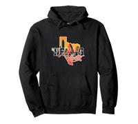 Austin, Perfil de la Ciudad, Dentro, Texas, Mapa, Austin, Paisaje Urbano, Retro Sudadera con Capucha