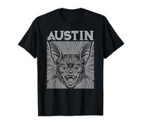 Austin Texas Congress Avenue Bridge Murciélago Souvenir Chiroptera Camiseta