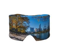 Austin Texas - Máscara de dormir con estampado de Texas para hombres y mujeres, cubierta suave para los ojos, diadema insonorizada para dormir, para viajes, siesta