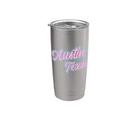 Austin Texas Princess - Country Western para Vintage Austin Vaso térmico de acero inoxidable de doble pared
