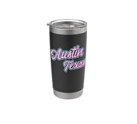 Austin Texas Princess - Country Western para Vintage Austin Vaso térmico de acero inoxidable de doble pared