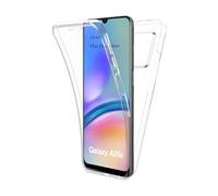 Austone - Carcasa para Samsung Galaxy A05S (no para A05), protección integral delantera + trasera rígida, funda protectora táctil de silicona TPU transparente 360 grados…