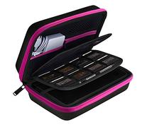 AUSTOR Bolsa rígida para el Nuevo 3DS XL Rosa, Rosa