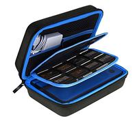 AUSTOR Funda para Nuevo 3DS XL, 3DS, Negro / Azul