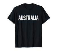 Australia Country Name Athletic Fan Camiseta