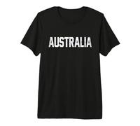 Australia Country Name Athletic Fan Camiseta Premium