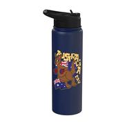 Australia Day Funny Canguro Australiano Australia Straya Stainless Steel Insulated Water Bottle