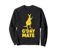 Australia Día Canguro Mamá Canguro Australiano G'Day Mate Sudadera