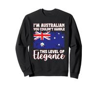 Australia Flag Proud Elegant Australian Boyfriend Girlfriend Sudadera