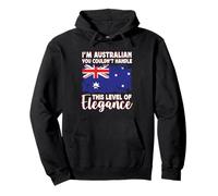 Australia Flag Proud Elegant Australian Boyfriend Girlfriend Sudadera con Capucha