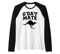 Australia G'Day Mate Camiseta Manga Raglan
