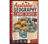 Australia Geography Word Search: Word Search with easy to Read Print About Australia Geography I 6x9 inches, 110 pages I 50+ puzzles, Gift for...holiday, vacation, travel, relax, learn