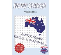 Australia Mammal and Birds Puzzle Book: Word Search with Easy to Read Print about Australian Fauna, Mammal, Birds and More | 6x9 inches | 170 pages | ... Bird Watching, Camping and nature Lovers