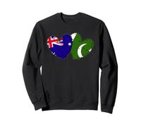Australia Pakistán Corazón Banderas Cultura paquistaní Australiana Sudadera