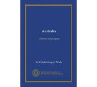 Australia: problems and prospects