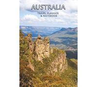 AUSTRALIA: TRAVEL PLANNER & JOURNAL: Featuring majestic Katoomba, paperback, A5, 85 white pages, 25 for planning, 50 for journaling, 10 for artwork/photos.