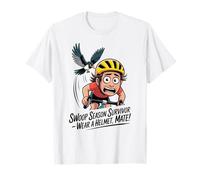 Australia Urraca Swoop Sobreviviente de la Temporada, Use un compañero de Casco Camiseta