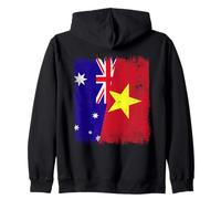 Australia Vietnam Media Bandera Australiana Vietnamita Historia Sudadera con Capucha