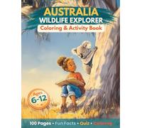 Australia Wildlife Explorer: Coloring and Activity Book for Kids (Stargaze Wildlife Series)