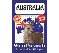 Australia Word Search Puzzle Book: Explore Aussie Culture, Landmarks, Wildlife, and Slang Through Fun Word Puzzles for All Ages