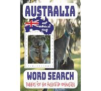 Australia Word Search Puzzle Book: Word Search Book about Australia 495 Words to Find! Puzzles for the Australian Enthusiast