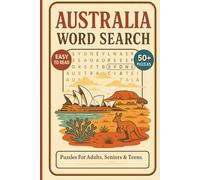 Australia Word Search Puzzle Book: Word Searches With Clear and Easy to Read Words About Australia Culture, Cities, Landmarks, Wildlife and More | 6x9 ... Time (Countries Of The World Word Search)