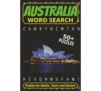AUSTRALIA word search puzzle book: Word searches with Easy to Read Print about Australia, Australian Places, Australian Animals and more | 6 x 9 ... or just for yourself for quiet time.