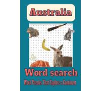 Australia Word Search: Wildlife, Landmarks and Culture