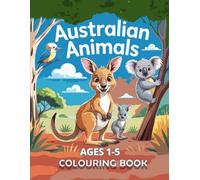 AUSTRALIAN ANIMALS COLORING BOOK AGES 1-5: Animal coloring pages
