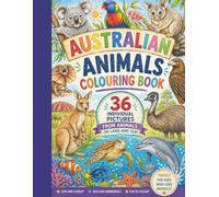 Australian Animals Colouring Book