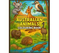 Australian Animals Colouring Book