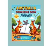 Australian animals colouring book
