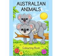 Australian Animals Colouring Book for Kids (A4 Size)