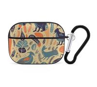 Australian Animals - Funda protectora para AirPods Pro 2, a prueba de golpes, carcasa rígida para mujeres y hombres, compatible con Airpod Pro Case 2ª/1ª generación con llavero, color negro