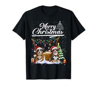 Australian Cattle Dog Christmas Tree Decorations Dog Lover Camiseta
