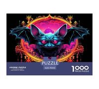 Australian chauves-Souris Puzle Juguete Educhativo Decoración Familiar 1000 Piezas Animaux Puzzle Juguetes Desafiantes Juego De Habilidad para Adultos Y Niños 70x50cm/1000pcs