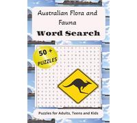 Australian Flora and Fauna Word Search Puzzle Book: Word Search with Easy to Read Print about the unique Flora and Fauna of Australia, 6 x 9 inches ... puzzles, Gift for holidays, and free times