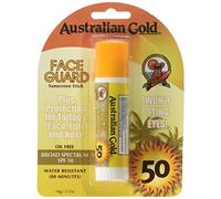 Australian Gold Face Guard Spf50 Protector Solar Facial en Stick, Oro, Aromatic, 14 Gramos
