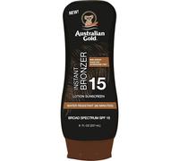 Australian Gold Lotion Sunscreen with Instant Bronzer SPF15 237ml