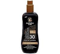 Australian Gold Bronzer Sunscreen Spray Gel SPF 30 Bronzer, 237ml